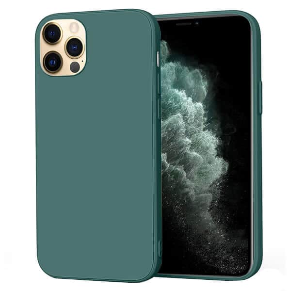 For Apple iPhone 11/ 11 Pro/ 11 Pro Max Silicone Silky Soft Touch Full Protective Anti Scratch Cover with Microfiber Lining Back Case