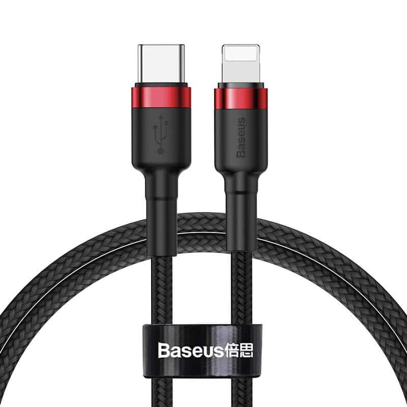 Baseus 1M PD USB Type C to 8 Pin Lightning Cable PD & QC Fast Charging Cable Data Charger Cord For Apple iPhone 14 13 12 11 Pro XS Max iPod