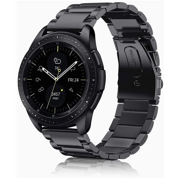 For Samsung Galaxy Watch 6 5 4 3 Pro Active 2 Gear S2 Stainless Steel Replacement Strap Wristband Bracelet Loop
