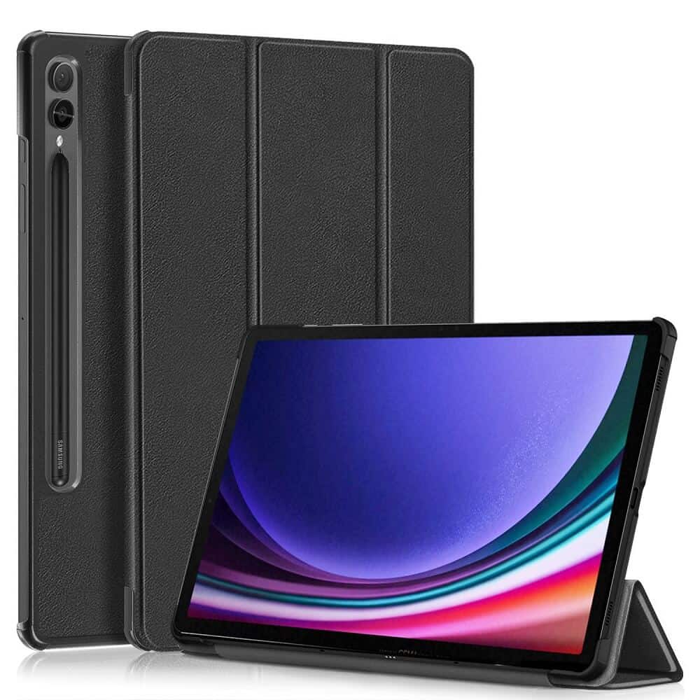 For Samsung Galaxy Tab S9 /S9 Plus Folio Smart Leather Magnetic Stand Case Shockproof Cover