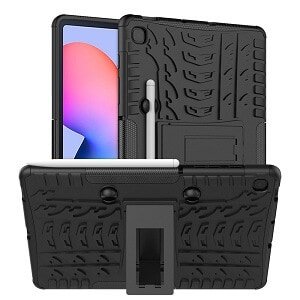 Black Samsung Galaxy Tab S6 Lite Heavy Duty Case