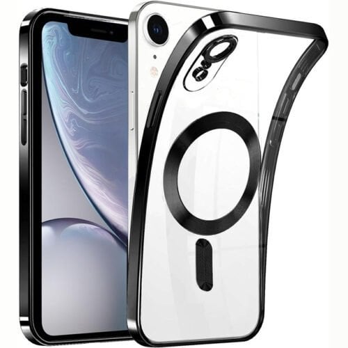 For Apple iPhone X / XS / XR MagSafe Magnetic Case with HaloLock Shockproof Protection Scratch Resistant Back Clear Protective Cover