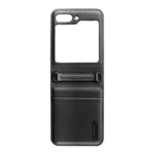 Samsung Galaxy Z Flip 5 Case Wallet Leather Shockproof Cover