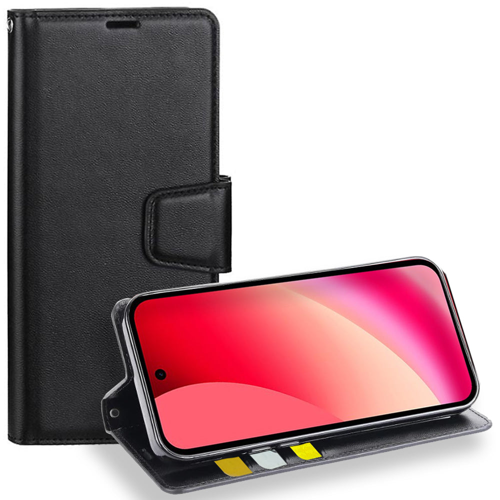 For Google Pixel 10a/10/10 Pro | Pixel 10 Pro XL | Pixel 10 Pro Fold Hanman Wallet Case Flip Leather Card Slots Magnetic Stand Cover