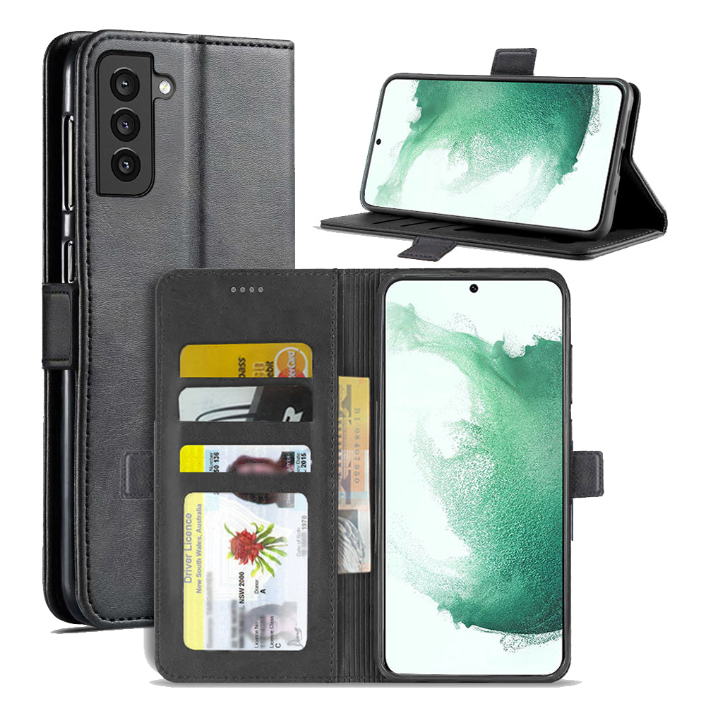 For Samsung Galaxy S22 | S22+ /S22 Plus | S22 Ultra SupRShield Wallet Leather Card Holder Flip Protective Shockproof Magnetic Case Cover