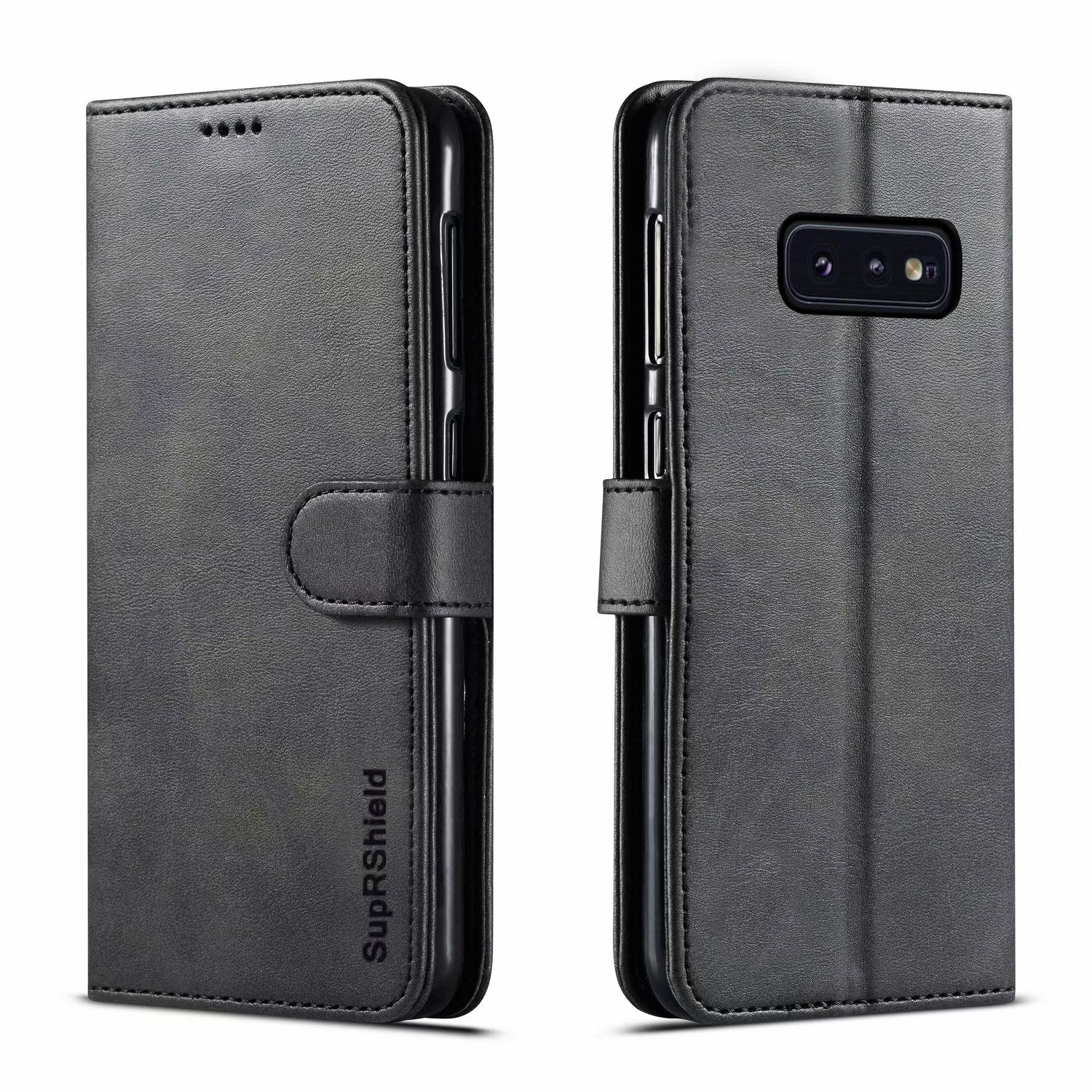 For Samsung Galaxy S10 |Galaxy S10+ /S10 Plus | S10 5G | S10e SupRShield Wallet Leather Flip Stand Magnetic Case Cover