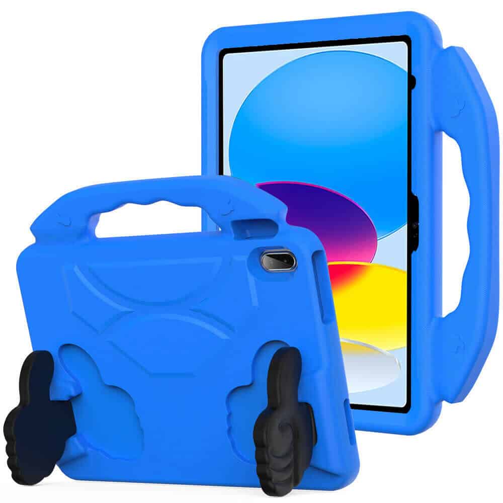 For Apple iPad 10th Gen 2022 10.9 inch Thumbs UP Kids Lightweight Convertible Handle Protective Shockproof Case Cover