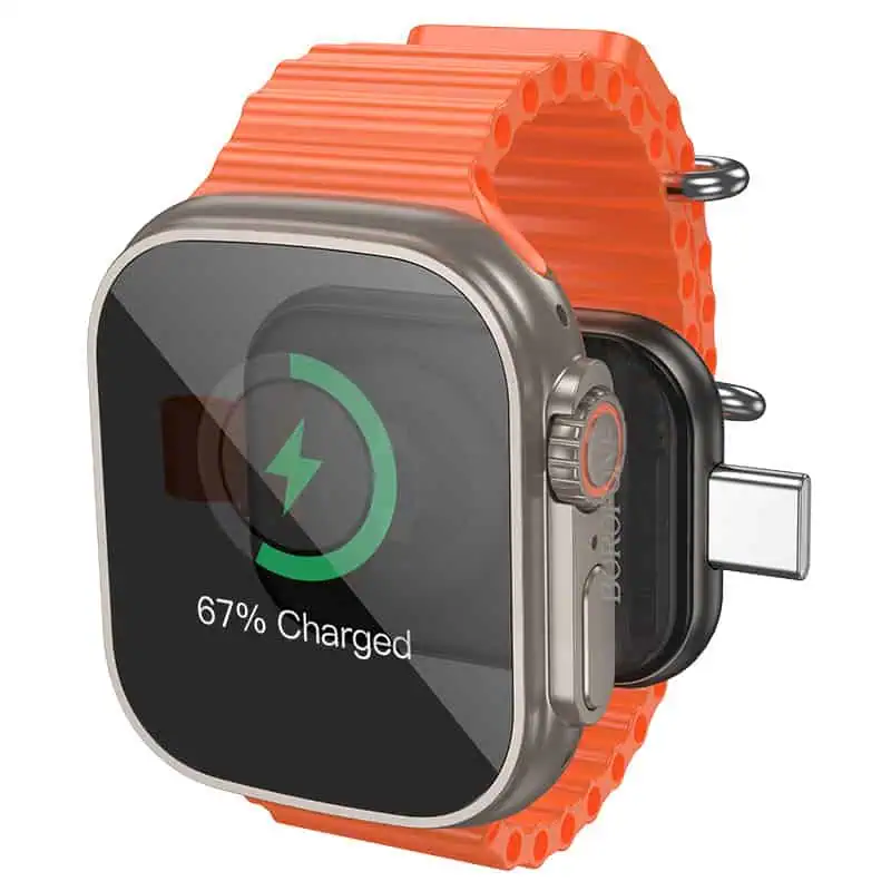 Borofone BQ25A USB Type C Magnetic Wireless Charger for Apple Watch iWatch 1-9, SESE2, UltraUltra2