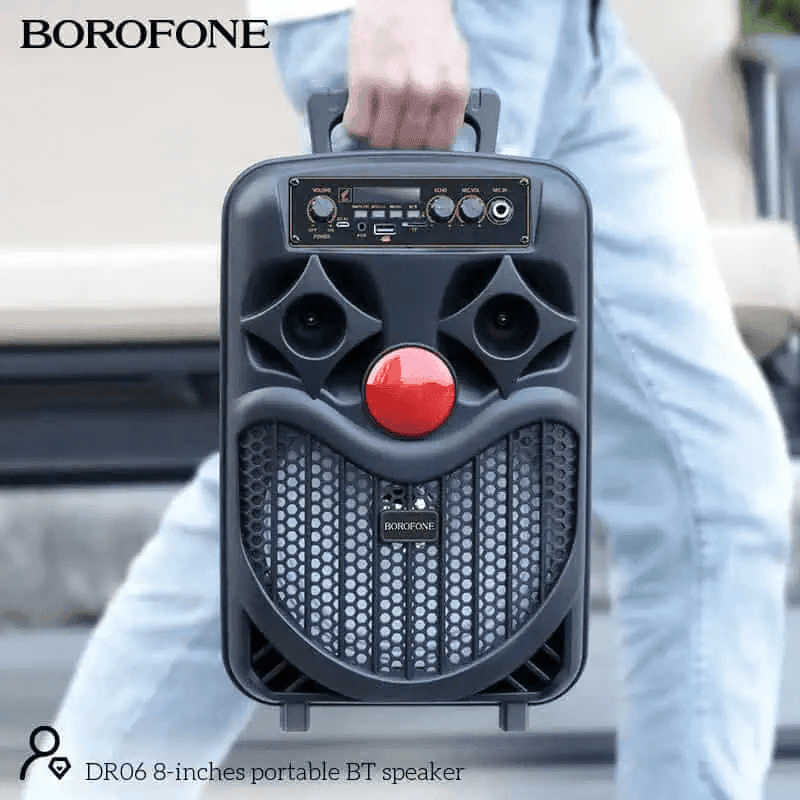 Borofone BR6 Miraculous Sports Portable Wireless Bluetooth Speaker (Peacock Blue)