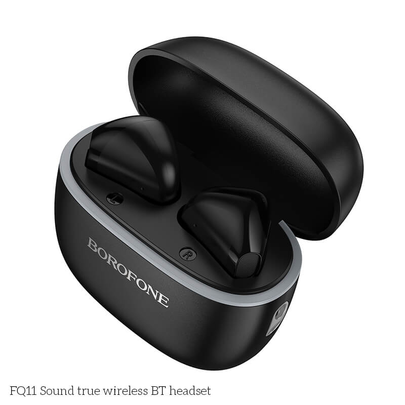 Borofone FQ11 TWS True Wireless BT 5.4 Bluetooth Sports Earbuds Headset For iPhone/Samsung/Moto/Nokia/Oppo