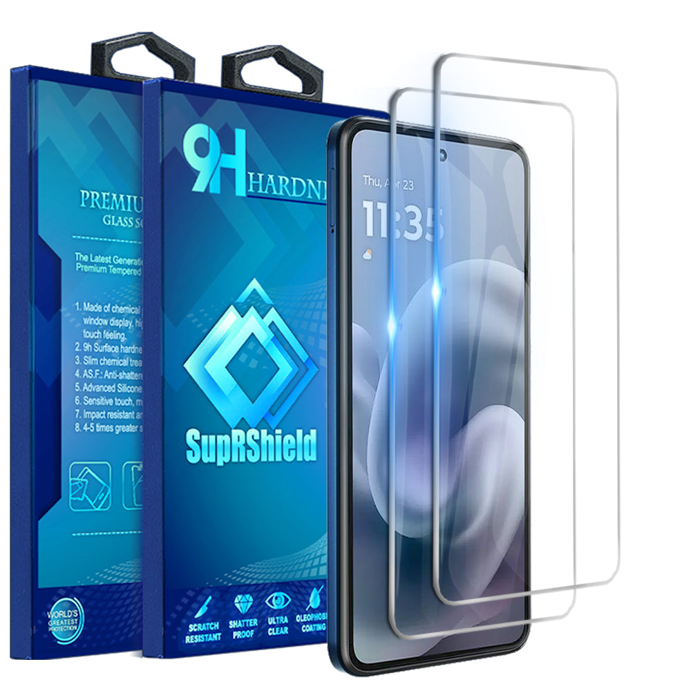 [2 Pack] For Motorola Moto G86 Power 5G Tempered Glass LCD Screen Protector Film Guard (Clear)