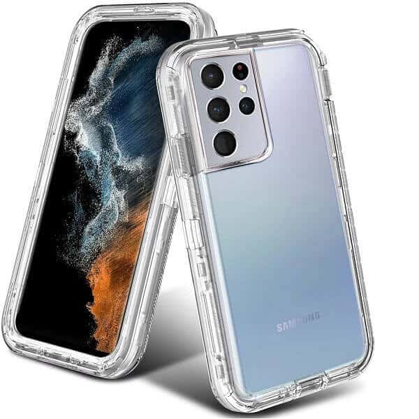 For Samsung Galaxy S22 | S22+ /S22 Plus | S22 Ultra Case Drop Resistant Defender Tradies Heavy Duty Rugged Shockproof Tough Cover