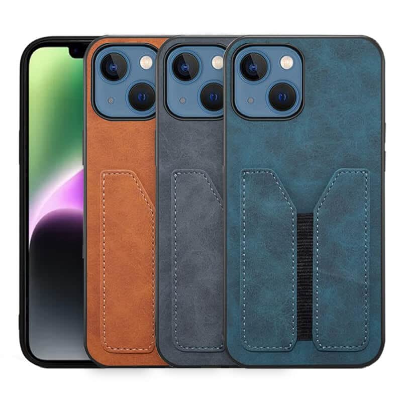 Denior For Apple iPhone 14 Leather Case with Elastic Wallet Card Holder Slot Pocket CoverDenior For Apple iPhone 14 Leather Case with Elastic Wallet Card Holder Slot Pocket Cover
