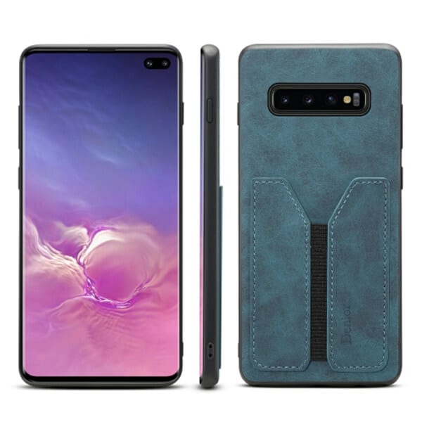 Denior For Samsung Galaxy S10 |Galaxy S10+ /S10 Plus | Galaxy S10E Leather Case with Elastic Wallet Card Holder Slot Pocket Cover