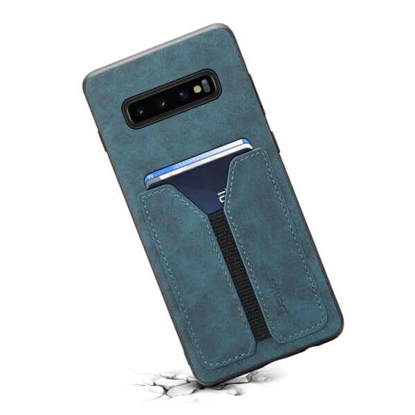 Denior For Samsung Galaxy S10 Galaxy S10+ S10 Plus Galaxy S10E Leather Case with Elastic Wallet Card Holder Slot Pocket Cover