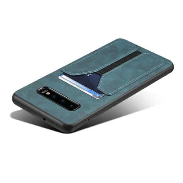 Denior For Samsung Galaxy S10 Galaxy S10+ S10 Plus Galaxy S10E Leather Case with Elastic Wallet Card Holder Slot Pocket Cover