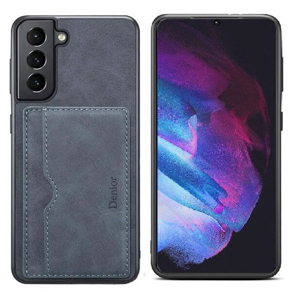 Denior For Samsung Galaxy S23 | S23+ /S23 Plus | S23 Ultra Leather Case with Elastic Wallet Card Holder Slot Pocket Cover