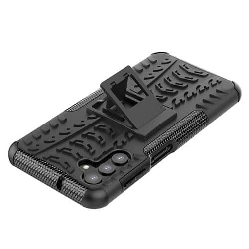 For 5G Samsung Galaxy A13 5G (Not for 4G) Heavy Duty Case Shockproof Rugged Protective Tough Back Cover (Black)