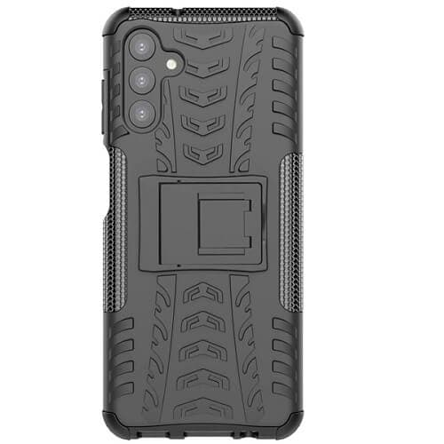 For 5G Samsung Galaxy A13 5G (Not for 4G) Heavy Duty Case Shockproof Rugged Protective Tough Back Cover (Black)