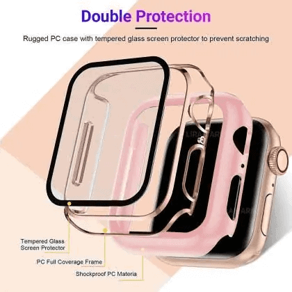 For Apple Watch 10 42MM 46MM Hard Case iWatch Gel Case With Built-In Screen Protector