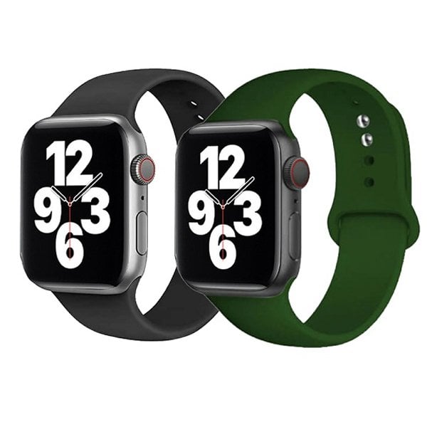 For Apple Watch Series 8 7 SE 6 5 4 3 2 1 Ultra Replacement Wrist Band 38mm 40mm 41mm 42mm 44mm 45mm 49mm iWatch Wristband Loop Strap Silicone Band
