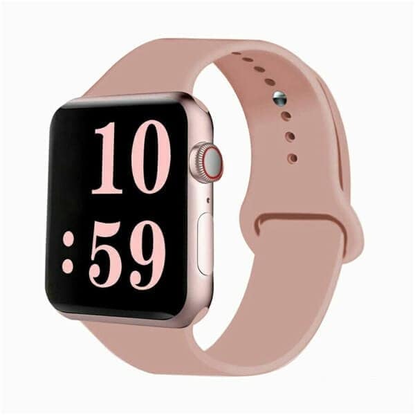 For Apple Watch Series 8 7 SE 6 5 4 3 2 1 Ultra Replacement Wrist Band 38mm 40mm 41mm 42mm 44mm 45mm 49mm iWatch Wristband Loop Strap Silicone Band