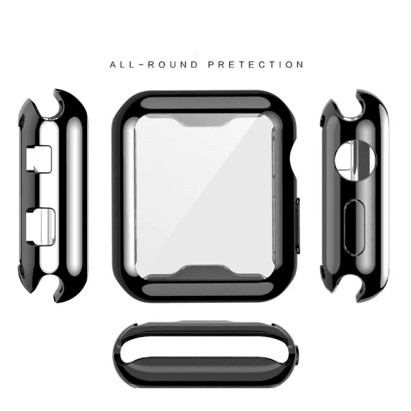 For Apple Watch iWatch Soft Gel Case Full Cover Protector 38 40 41 42 44 45mm