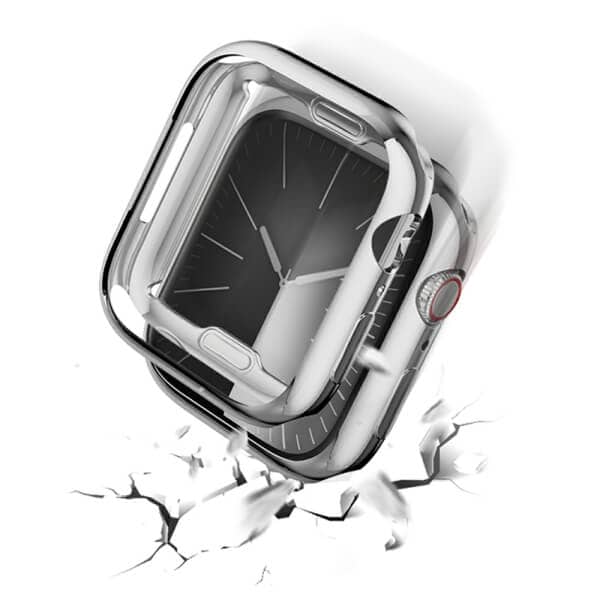 For Apple Watch iWatch Soft Gel Case Full Cover Protector 38 40 41 42 44 45mm