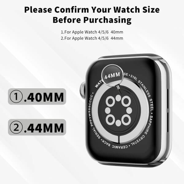 For Apple Watch iWatch Soft Gel Case Full Cover Protector 38 40 41 42 44 45mm
