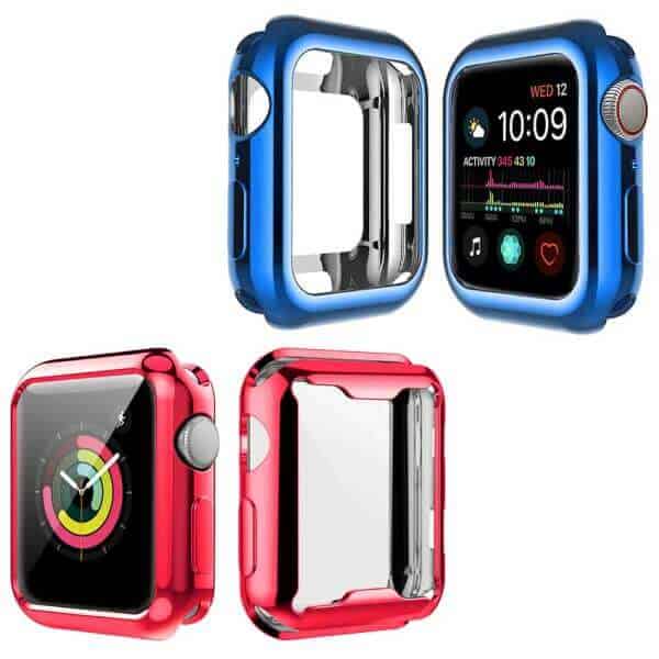 For Apple Watch iWatch Soft Gel Case Full Cover Protector 38 / 40 /41 /42 /44 /45mm