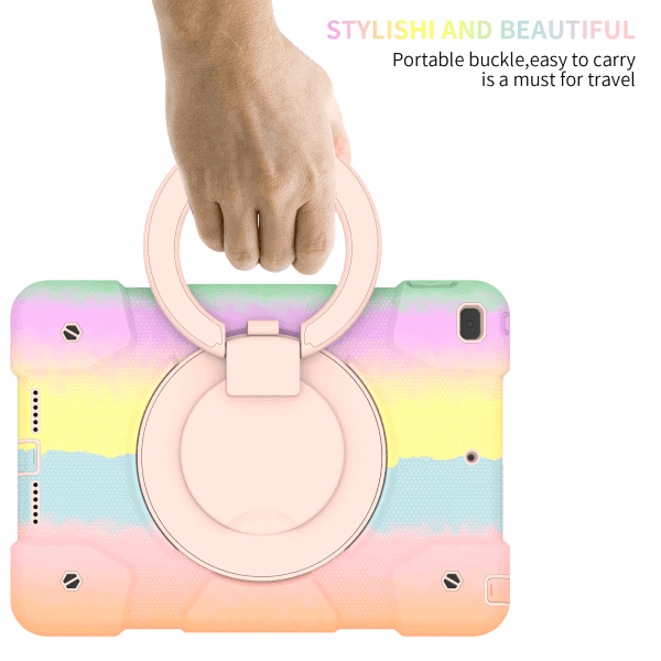 For Apple iPad 10.2 Inch 9th8th7th Gen Rotatable Fancy Shockproof Heavy Duty Kickstand Case Cover With Pencil Holder