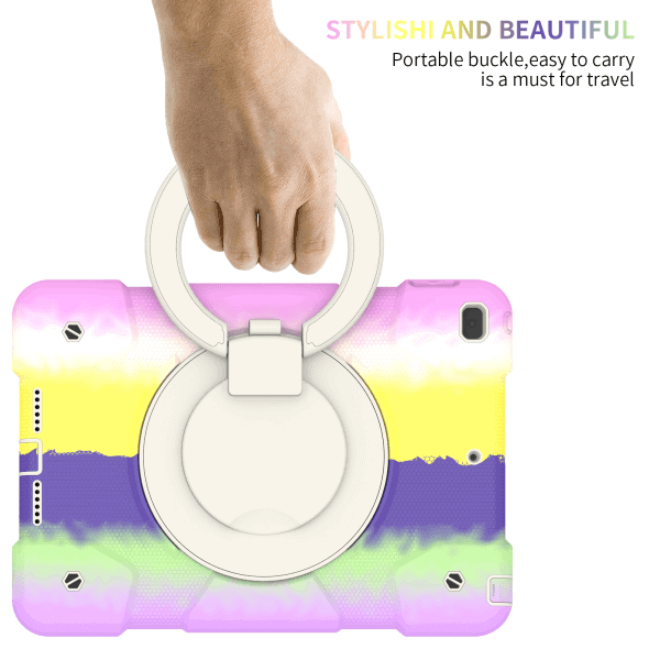 For Apple iPad 10.2 Inch 9th8th7th Gen Rotatable Fancy Shockproof Heavy Duty Kickstand Case Cover With Pencil Holder
