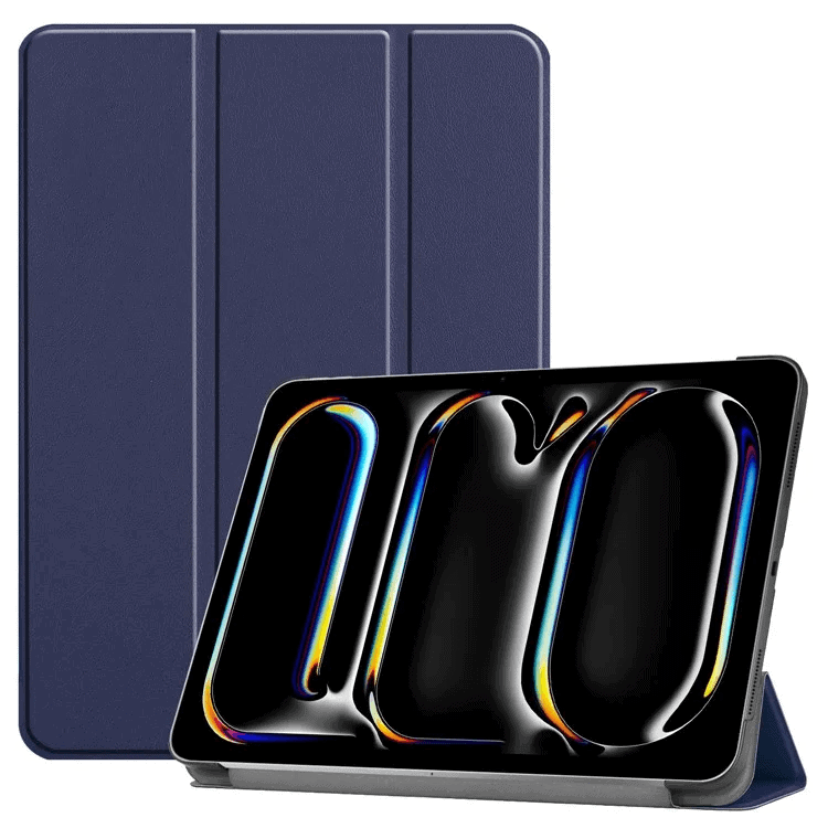 For Apple iPad Pro 11 2024 Folio Smart Leather Magnetic Stand Case Cover