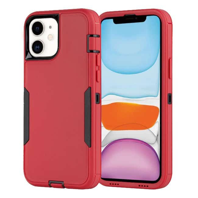 For Apple iPhone 11 /11 Pro /11 Pro Max 3in1 Case Drop Resistant Defender Tradies Hybrid Armor Heavy Duty Rugged Shockproof Tough Cover