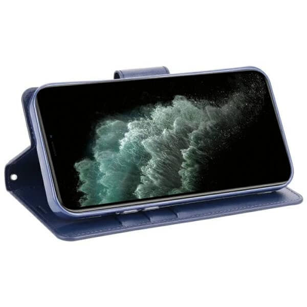 For Apple iPhone 1111 Pro11 Pro Max Hanman Wallet Case Flip Leather Card Slots Magnetic Stand Cover