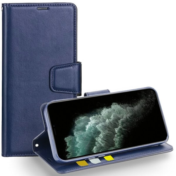 For Apple iPhone 1111 Pro11 Pro Max Hanman Wallet Case Flip Leather Card Slots Magnetic Stand Cover