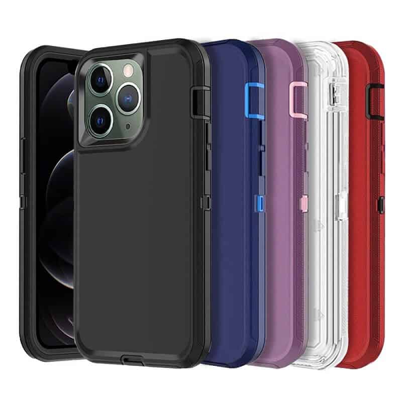 For Apple iPhone 12 12Mini 12 Pro 12 Pro Max Case Drop Resistant Defender Tradies Heavy Duty Rugged Shockproof Tough Cover