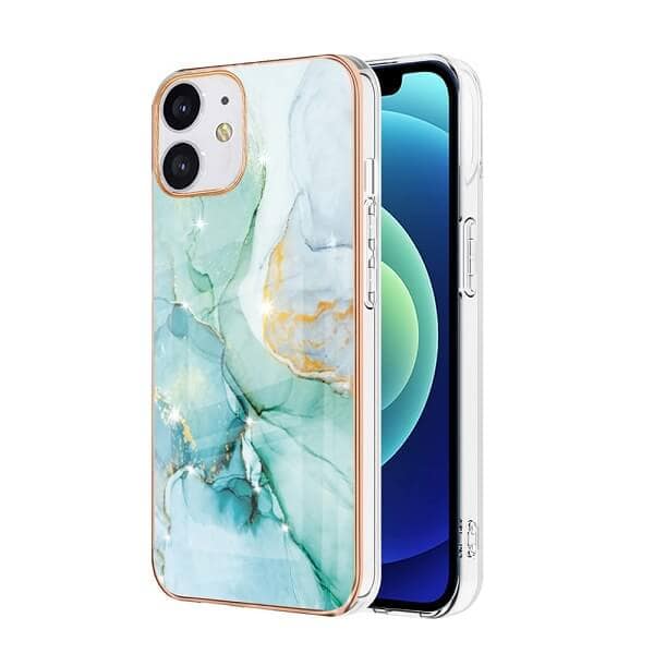 For Apple iPhone 12 /12 Pro/ 12 Pro Max Case Hard back Marble Pattern Slim Design Enhanced Camera and Screen Protection Girls and Women Cover