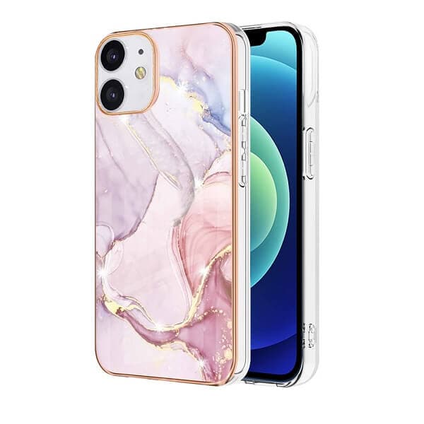 For Apple iPhone 12 /12 Pro/ 12 Pro Max Case Hard back Marble Pattern Slim Design Enhanced Camera and Screen Protection Girls and Women Cover