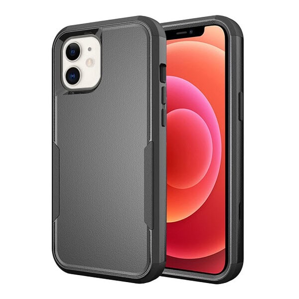 For Apple iPhone 12/12 Pro/ 12 Pro Max /12 Mini 3in1 Case Drop Resistant Defender Tradies Hybrid Armor Heavy Duty Rugged Shockproof Tough Cover