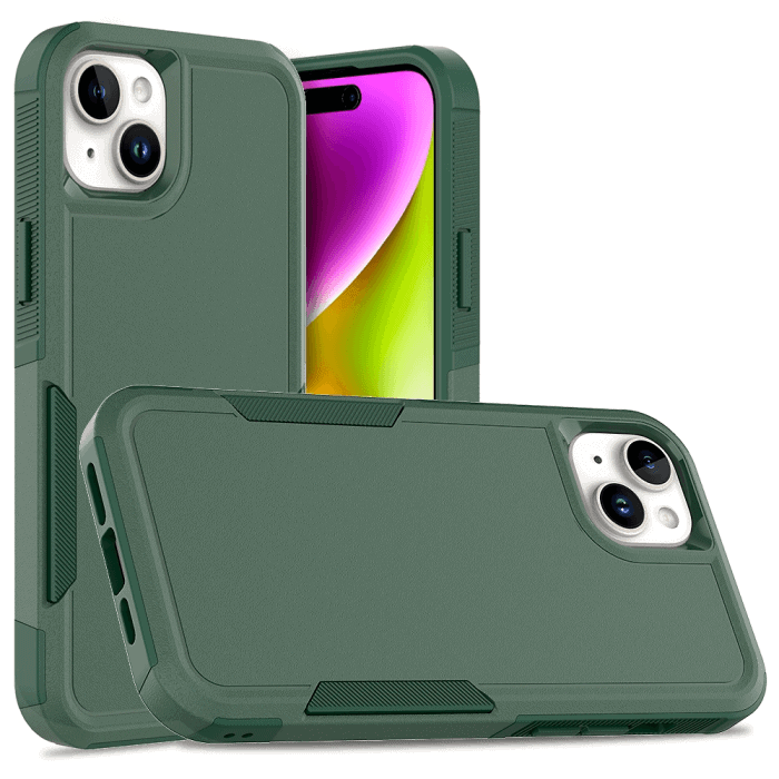 For Apple iPhone 1212 Pro 12 Pro Max 12 Mini 3in1 Case Drop Resistant Defender Tradies Hybrid Armor Heavy Duty Rugged Shockproof Tough Cover
