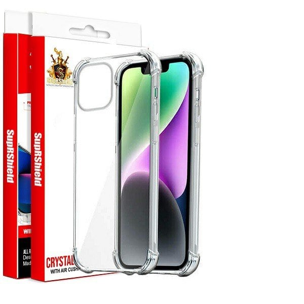 For Apple iPhone 14/14 Pro/14 Pro Max /14 Plus SupRShield Clear Case Shockproof Tough Gel Cushion Heavy Duty Phone Back Cover