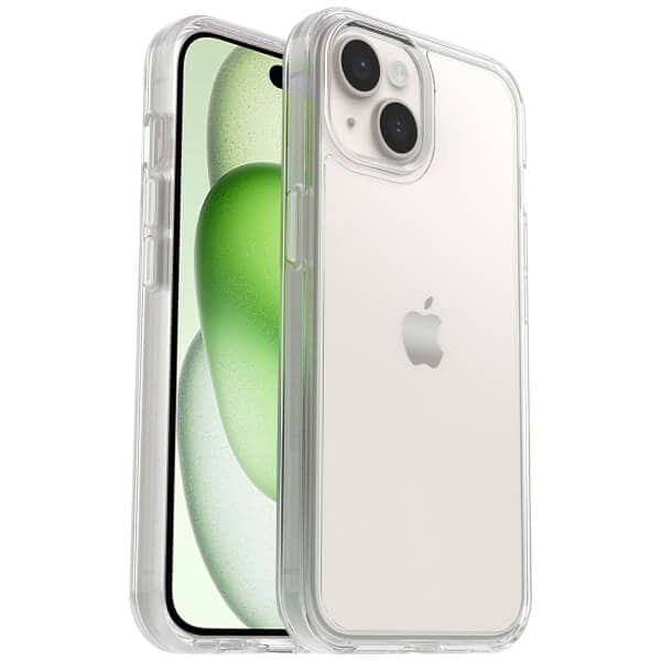 For Apple iPhone 15 | 15 Pro | 15 Pro Max | 15 Plus Case Clear Drop Resistant Symmetry Tough Bumper Heavy Duty Shockproof Back Cover