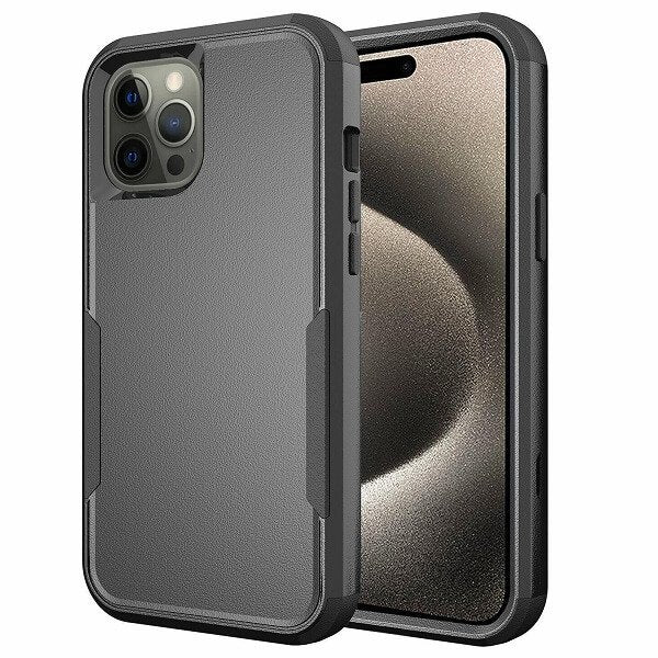 For Apple iPhone 15 Pro 3in1 Case Drop Resistant Defender Tradies Hybrid Armor Heavy Duty Rugged Shockproof Tough Cover (5)
