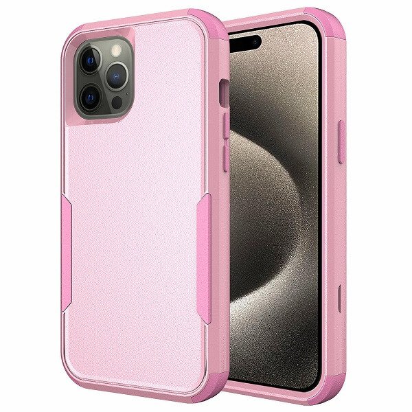 For Apple iPhone 15 Pro 3in1 Case Drop Resistant Defender Tradies Hybrid Armor Heavy Duty Rugged Shockproof Tough Cover (5)