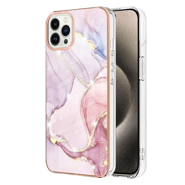 For Apple iPhone 13 | 13 Pro | 13 Pro Max Case Hard back Marble Pattern Slim Design Camera and Screen Protection Girls Women Cover
