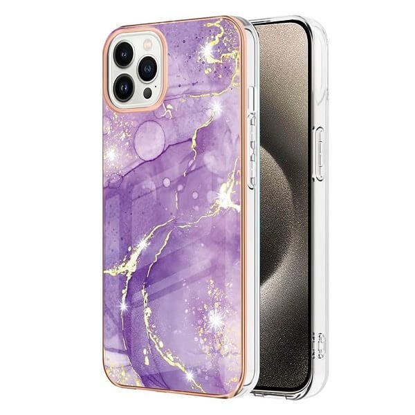 For Apple iPhone 13 | 13 Pro | 13 Pro Max Case Hard back Marble Pattern Slim Design Camera and Screen Protection Girls Women Cover