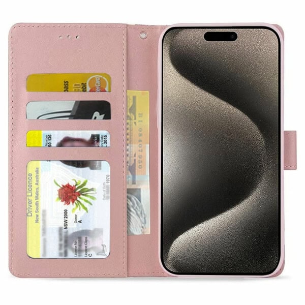 For Apple iPhone 1515 Pro15 Pro Max 15 Plus Case Fashion Marble Painting Pattern Flip Wallet Leather Card Slots Stand Cover