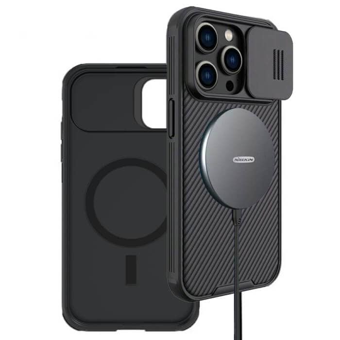 For Apple iPhone 16 Pro 16 Pro Max Nillkin CamShield Pro MagSafe Compatible Case Cover