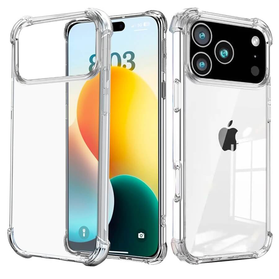 For Apple iPhone 17 | 17 Air | 17 Pro | iPhone 17 Pro Max SupRShield Clear Case Shockproof Tough Gel Transparent Heavy Duty Phone Back Cover
